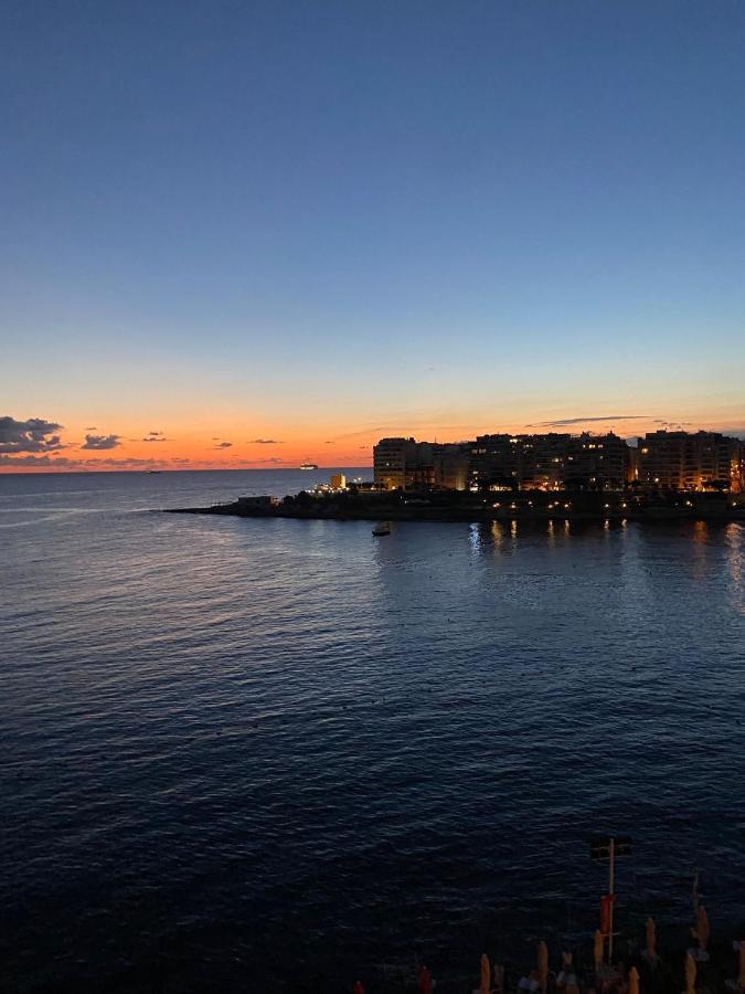 F2 - Lovely Two Bedrooms Flat Sea View, St Julians Saint Julian's ภายนอก รูปภาพ